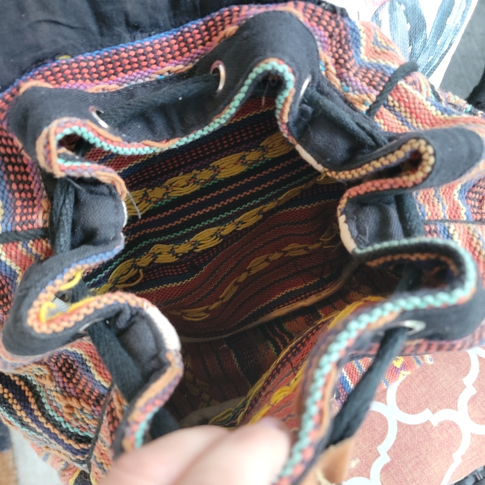 Western Drawstring backpack - Picture 6 of 9